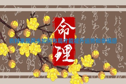农村家 📴 居风水如何布局才能提升运势和幸福感 🐙