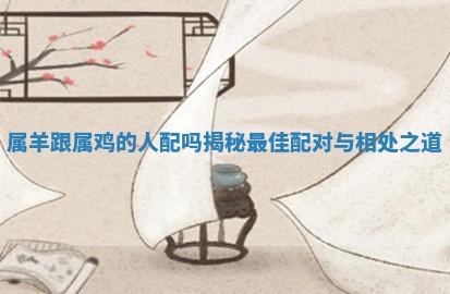 属羊跟属鸡的人配吗揭秘最 🗨 佳配对与相处之道 💪